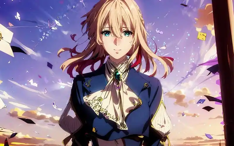 动漫壁纸 紫罗兰永恒花园 wallpaper engine自制壁纸【已上传】