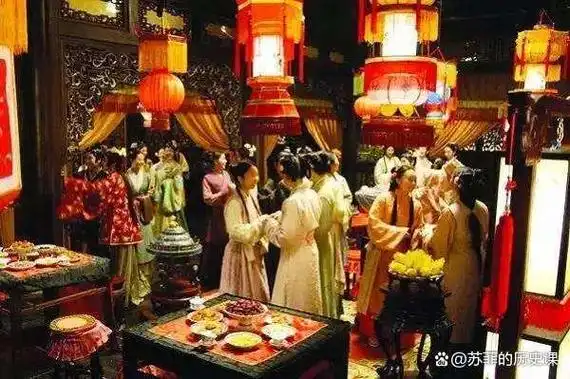 红楼梦中,贾府如何过元宵节?