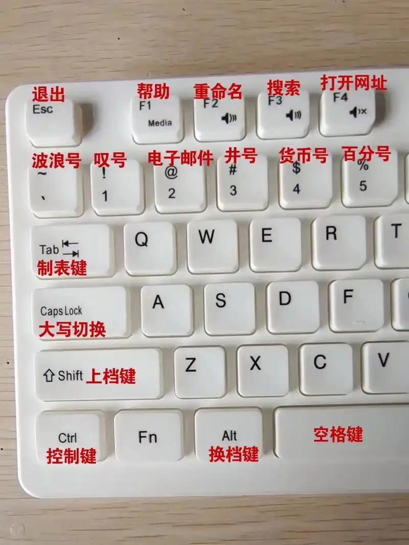 学习电脑键盘基本知识,再难也能学会