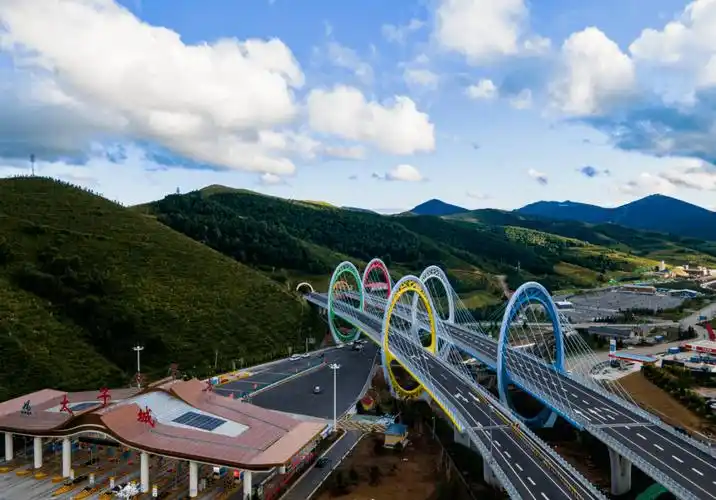 冬奥文化体验路延崇高速不一样的五环路