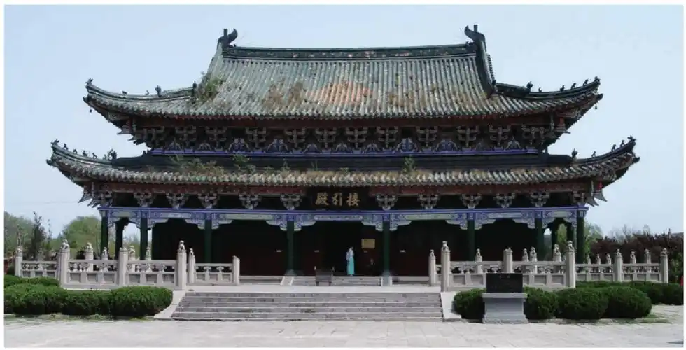 山西省临汾广胜寺弥陀殿为单檐歇山顶,山西省临汾广胜寺水神庙明应王