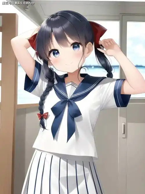 漫画生成器|ai绘画之水手服美少女