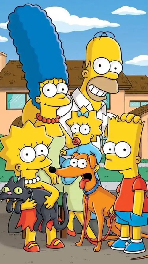 欧美,动画,卡通,壁纸,可爱辛普森一家 换不完的手机壁纸.
