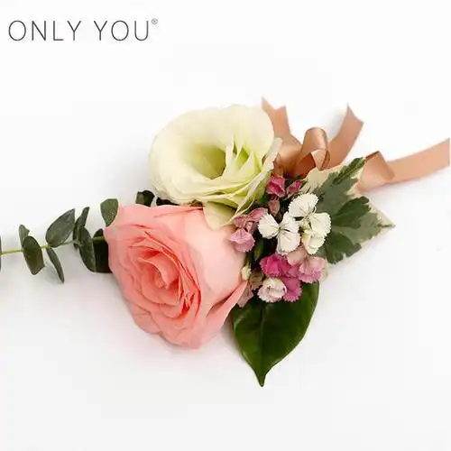 单个结婚会议开业开会胸花婚庆商务鲜花用品送10个起送