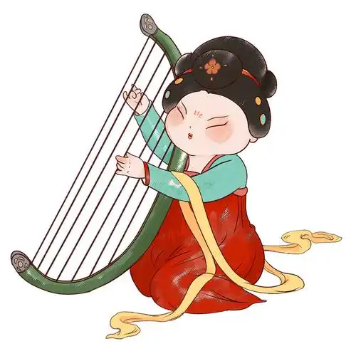 可可爱爱的q版唐朝仕女头像