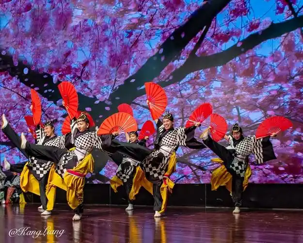 日本中学生艺术团在上海旅游节的表演
