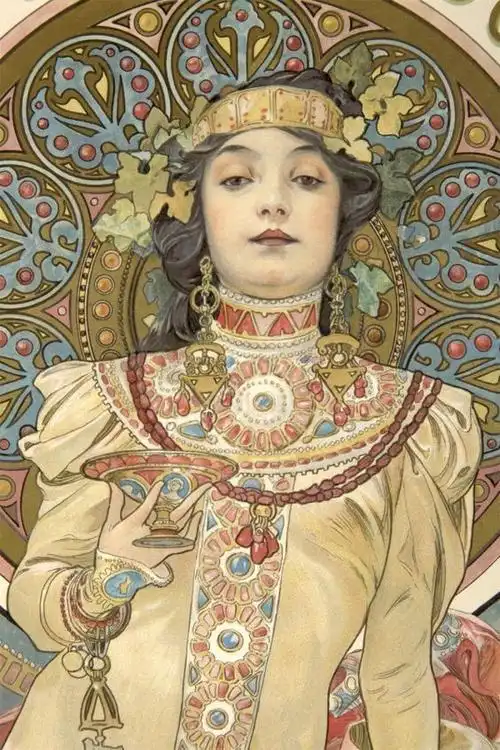 插画包装-花瓣网|陪你做生活的设计师 | 穆夏