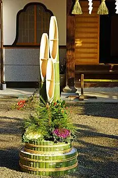 门松,日本,新年,松树,装饰