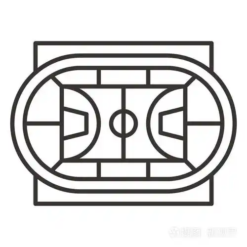 体育场的图标说明插画-正版商用图片1ri9ka-摄图新视界