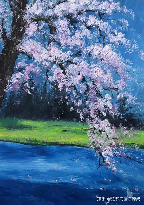 高清100幅风景画稿系列三月春风飘飘荡荡