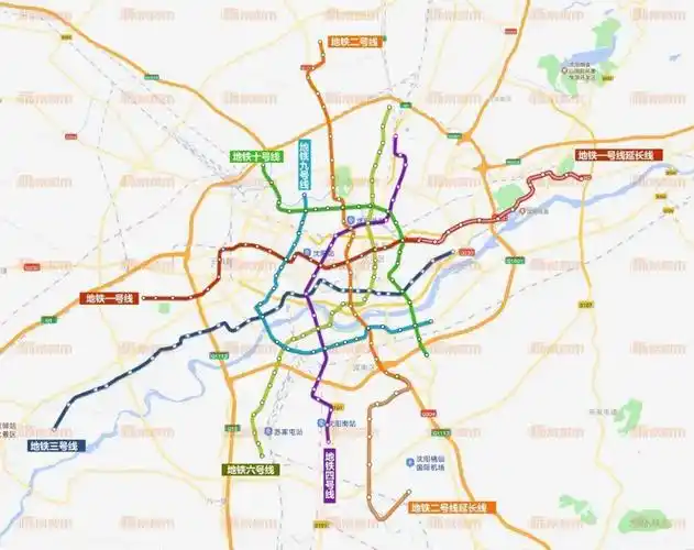 沈阳地铁大跃进9条线路待建这里或将最受益