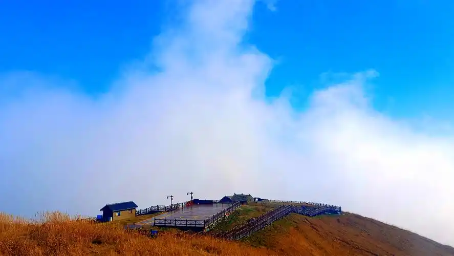 美丽吉安安福武功山金顶风光欣赏