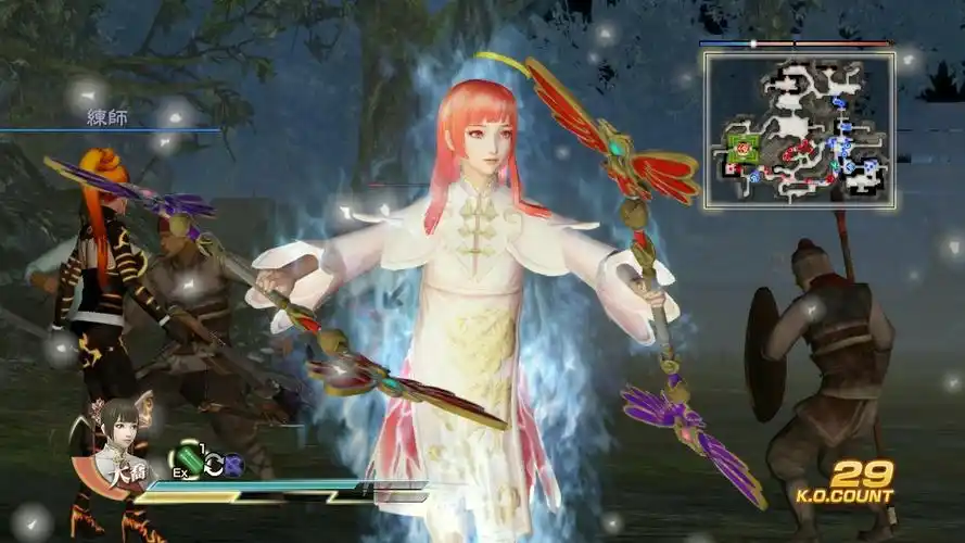 真三国无双7with猛将传大乔伪觉醒装壁纸llzxl