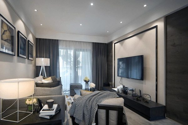 客厅筒灯怎样分布讲究 客厅筒灯什么颜色好_装修乐