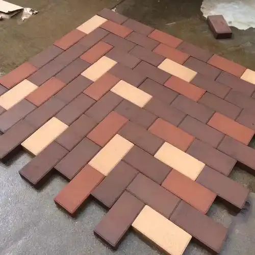 【陶土砖 供应思诚陶土机压砖 宜兴陶土烧结砖厂家直销 地面陶土砖】