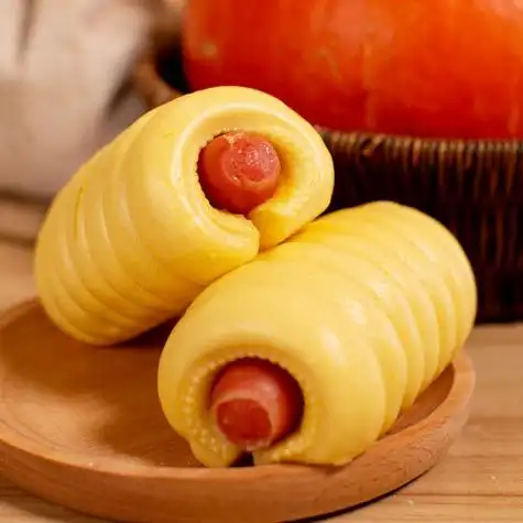 巴比面点 babi 巴比 南瓜热狗卷 1080g 12只 早餐速食多少钱-聚超值