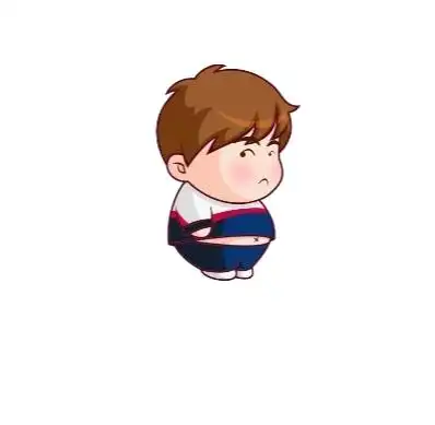 女胖子可爱卡通头像
