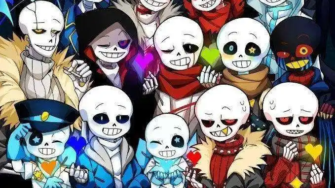 吸了六魂的sans居然被一只狗打败了.