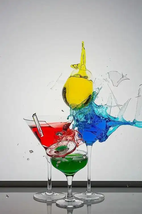 高速闪光捕捉一万分之一秒的瞬间_快门