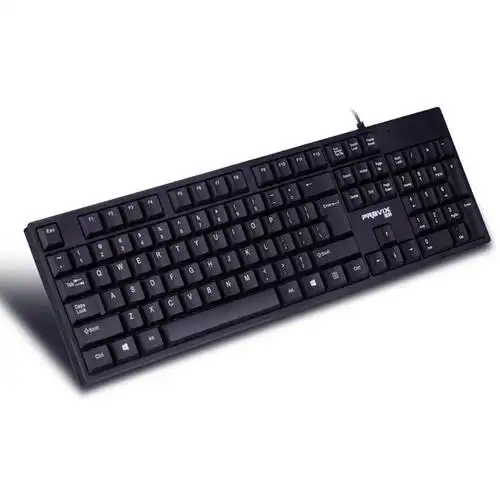 有线键盘台式笔记本电脑家用办公游戏键盘防水圆形朋克背光视频