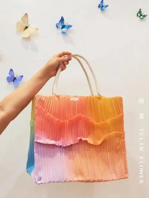 100场沙龙活动彩虹手提袋