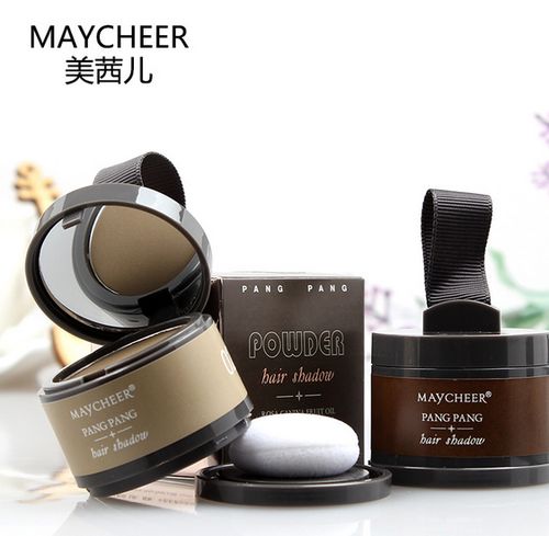 美茜儿发际线阴影粉 发迹线修饰粉 填充头发修容粉 补发