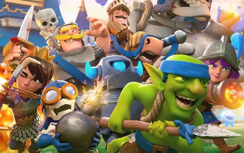 用皇室战争登录封面的字套卡组会怎么样