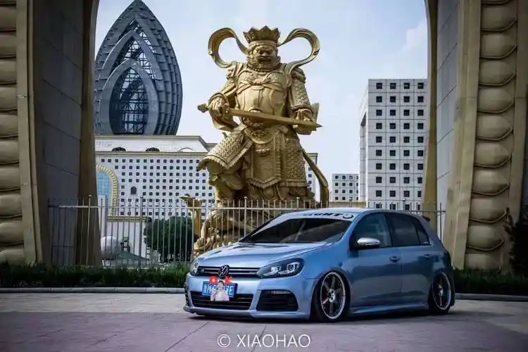 魅力无边 大众高尔夫6改装airbft气动避震