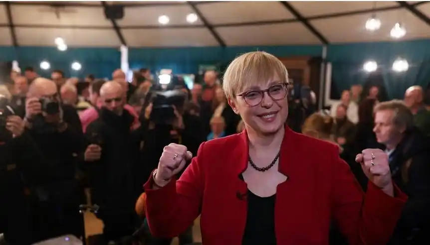 穆萨尔当选斯洛文尼亚第一位女总统_温州视线