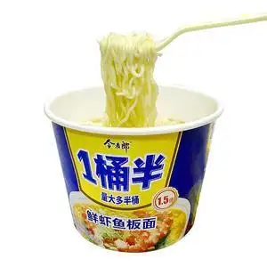 今麦郎一桶半鲜虾鱼板140g