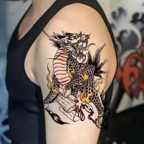 貔貅纹身是彩色好看还是黑灰好看 貔貅纹身是越凶越好吗