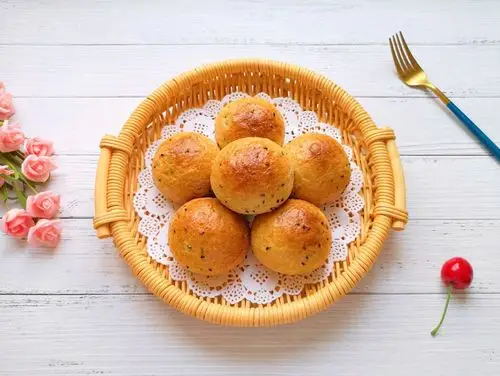 麦片芝麻小餐包