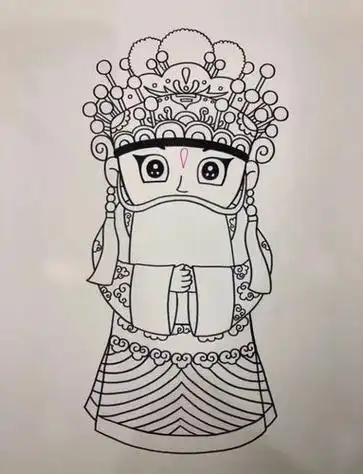 戏剧简笔画戏剧简笔画人物图片