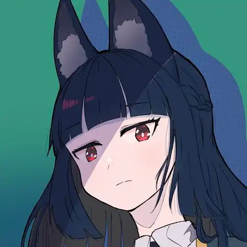 摸了个兽耳娘小姐姐的头像