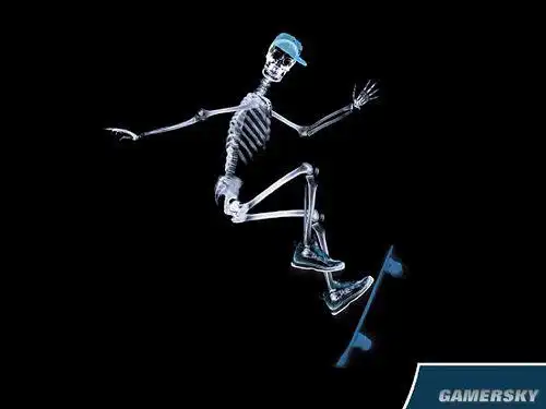 当世界只剩下骷髅x光透视下的日常生活