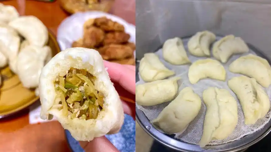 萝卜粉条包子