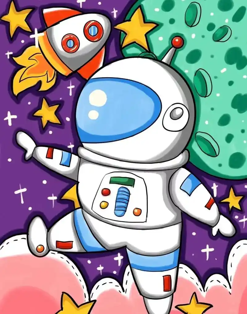 动漫卡通#画出梦想抖动未来 #每天学习一点点  - 抖音