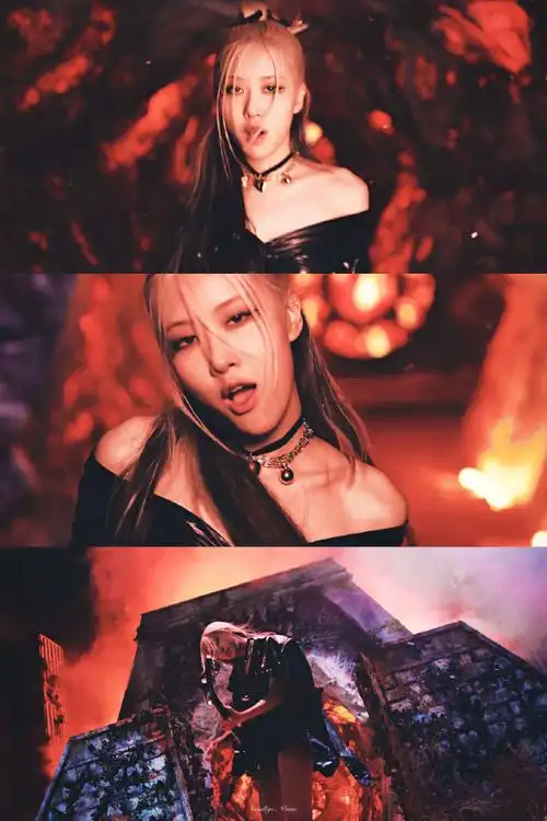 ros07[超话]##朴彩英摇滚吉他##rose回归造型