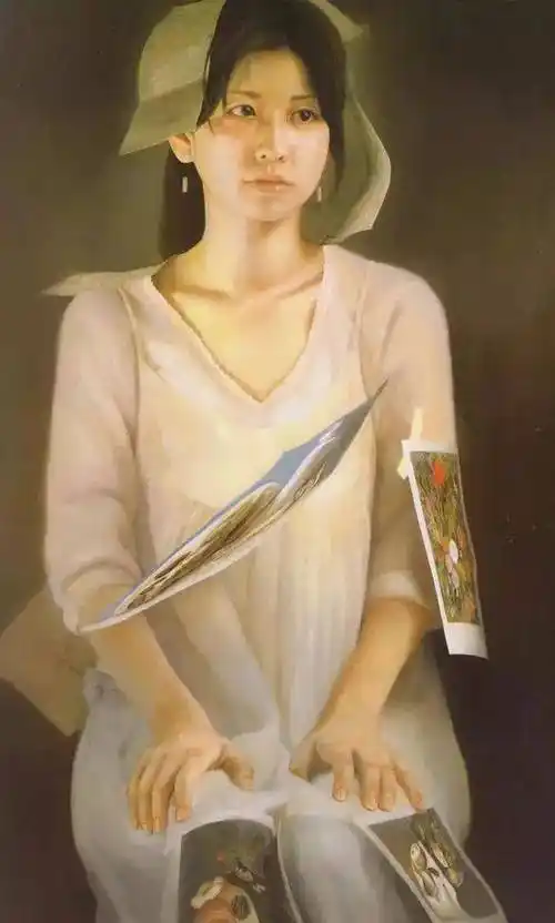 22位日本青年写实少女油画,画友:赞赞赞赞赞!收藏!