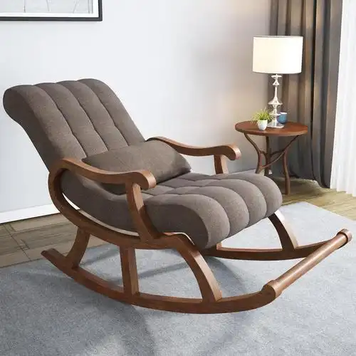 寻木匠摇椅躺椅大人夏季懒人客厅阳台北欧风格家用现代简约少女摇摇椅