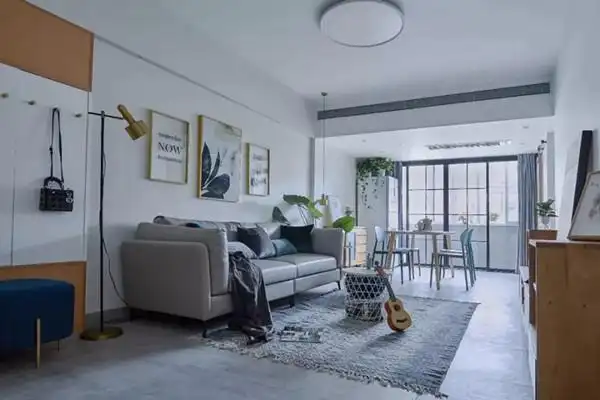 宜家样板间,恬淡平静家居环境-模范家装修网