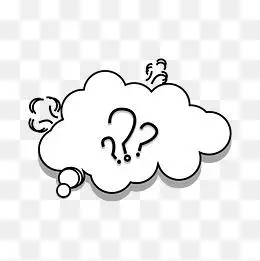 儿童思考问号简笔画