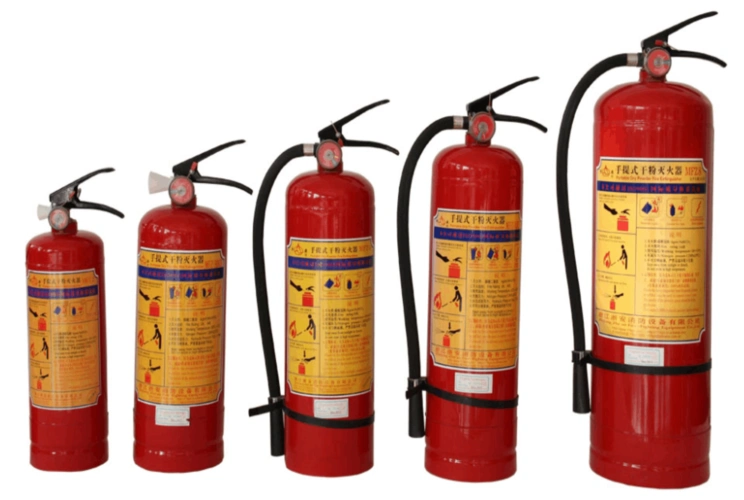 解析手提式干粉灭火器灭火原理