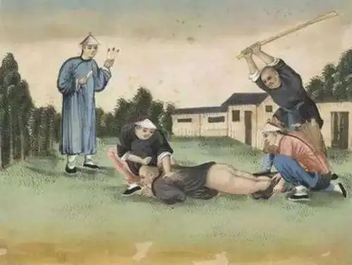 关外时期满人始终处于扩张战争中,劳力十分缺少,因此没有流徙等自由刑