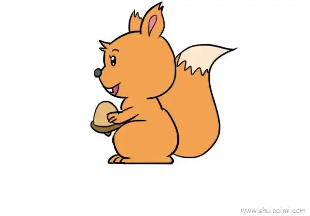 松鼠儿童画怎么画 松鼠简笔画简单又好看