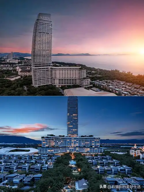 当海棠湾最早的一缕阳光照进房间,三亚保利瑰丽酒店,让我着迷了_泳池