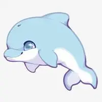 治愈系海豚微信头像
