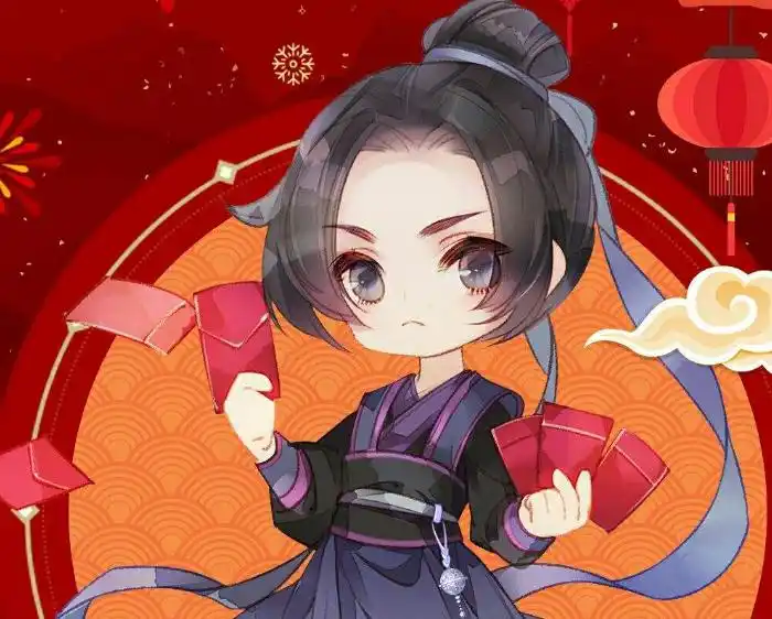 国漫魔道祖师:江澄萌系q版图来了,道友请拿去