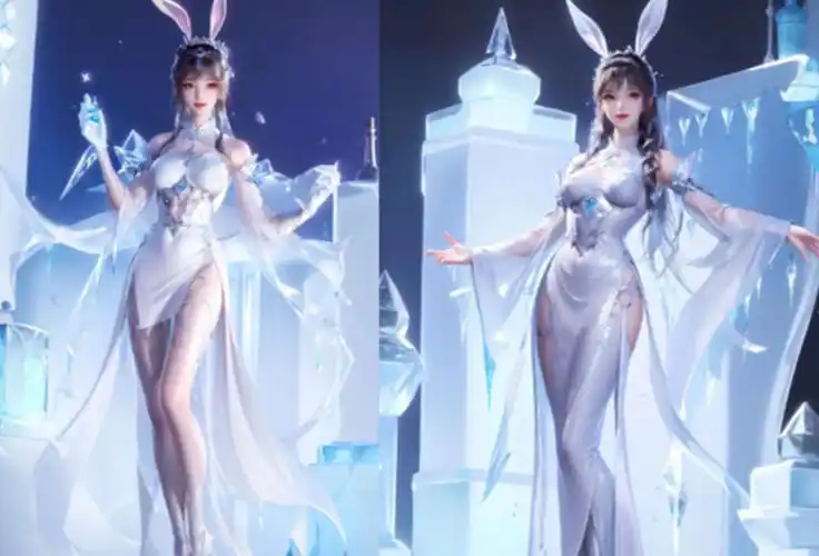 斗罗大陆:初代仙女神界新形象来袭,小舞化身冷酷仙子,朱竹清更加火辣