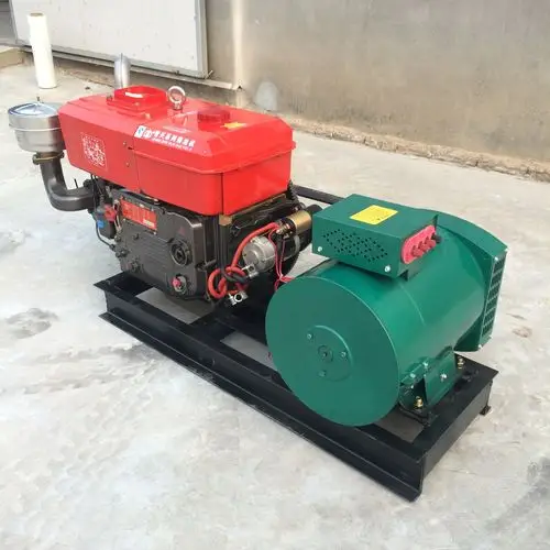 24kw发电机 全铜单缸发电机组 养殖用发电机设备 低价销售